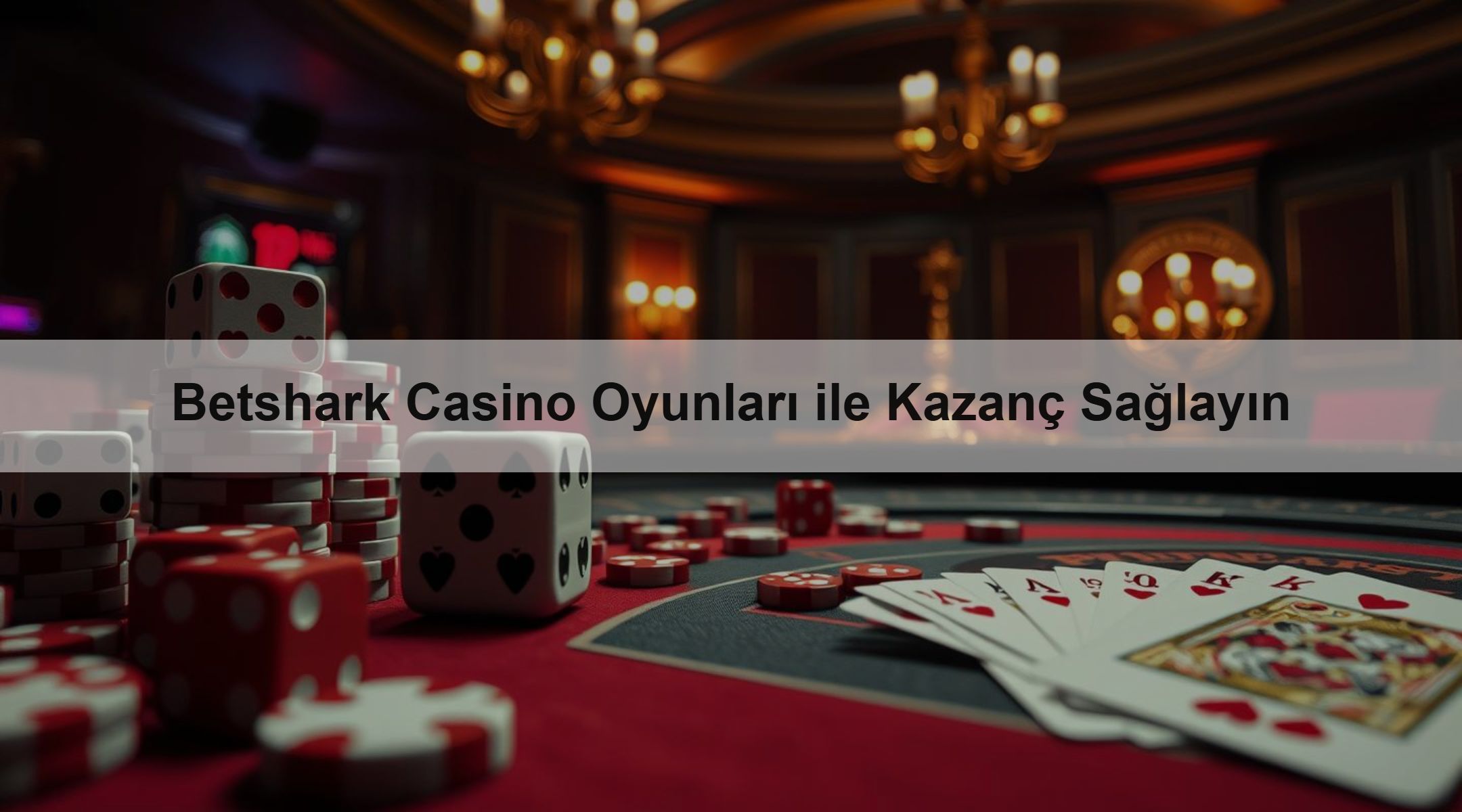 Betshark Casino Oyunları ile Kazanç Sağlayın